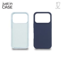 Just in case 2u1 Extra case MIX PLUS paket maski za telefon za iPhone 17 Pro PLAVI ( MIXPL122BL )