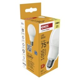 Emos zl5f57 Led sijalica basic a60 11w(75w) 1055lm e27 ww ( 3658 )