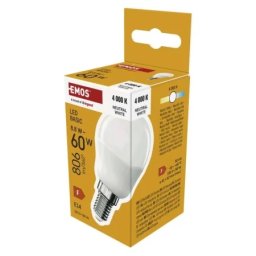 Emos zl1f48 Led sijalica basic mini globe 8,8w(60w) 806lm e14 nw ( 3650 )