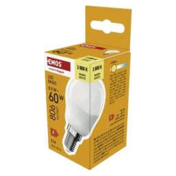 Emos zl1f47 Led sijalica basic mini globe 8,8w(60w) 806lm e14 ww ( 3651 )