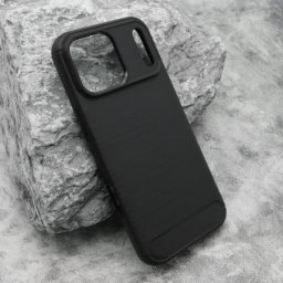 Futrola silikon brushed za iphone 17 pro max (6.9) crna ( F121415 )