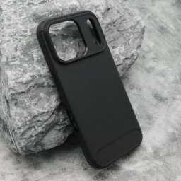 Futrola silikon brushed za iphone 17 pro (6.3) crna ( F121414 )