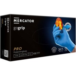 Mercator medical jednokratne rukavice gogrip pro plave bez pudera veličina m ( rp3006300m )