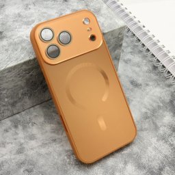 Futrola color metal magsafe za iphone 17 pro max (6.9) narandzasta ( F122609 )