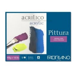 Fabriano pittura blok za akrilne boje 30x40 400g 10 lista ( 190043 )