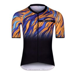 Force Dres life kratki rukav, crna-plava-narandžasta xl ( 90011952-XL )