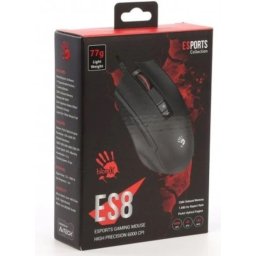 A4Tech Bloody Gejmerski opt. mis, 1000Hz/1000-6000Dpi, Black USB 124mm A4-ES8 A4-ES8