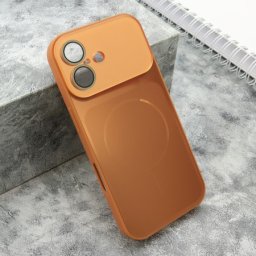 Futrola color metal magsafe ii za iphone 17 (6.3) narandzasta ( F122910 )