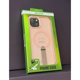 Bavitel iPhone 15 MagSafe sa naslonom pink ( 96605 )