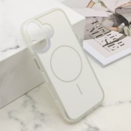 Futrola amber ring magsafe za iphone 17 (6.3) bela ( F123375 )