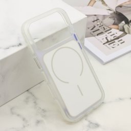 Futrola amber ring magsafe za iphone 17 pro (6.3) bela ( F123383 )