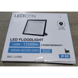 Led reflektor 150W 13500lm 6500K IP65