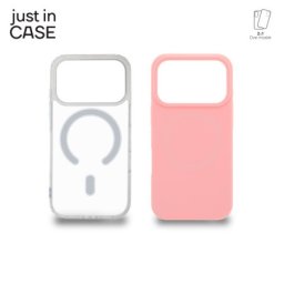 Just in case 2u1 Extra case MAG MIX PLUS paket maski za telefon za iPhone 17 Pro PINK ( MAGPL123PK )