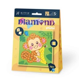 Polstrad Kitfix Mini diamond art set monkey ( KFFP2508 )