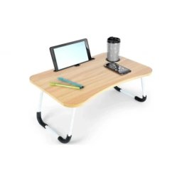 Vilde 568018 - Sklopivi stalak za laptop - Boja drveta 61,5 x 40 x 26cm