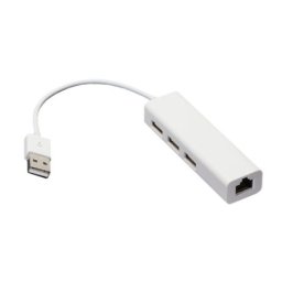 Fast Asia USB 2.0 na 3xHUB 2.0 + RJ45 ( 145 )