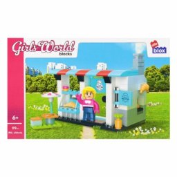 Kocke construction blocks girl cafe 99pcs 547905 ( 08/1004 )