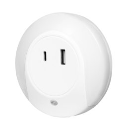 Logilink USB utičnica LED noćno svetlo sa senzorom noć / dan ( 6483 )
