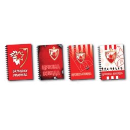 Sveska a4 spirala,50l blanko c.zvezda 8-ssp4-50cz ( 50309 )