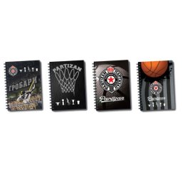 Sveska a4 spirala 50l blanko partizan 9-ssp4-50pa ( 50609 )