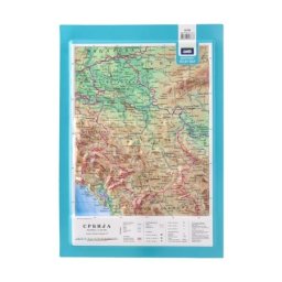 Mount everest reljefasta mapa a4 srbija ( B2C06895 )