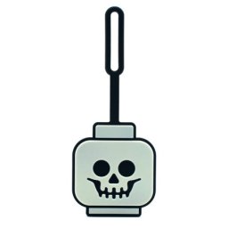 Lego Minifigure etiketa za torbe i prtljag: Kosturko koji svetli u mraku ( 53648 )