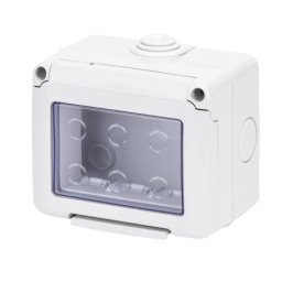 Gewiss System, nadgradna kutija 3M, IP55, siva ( Gw27043 )