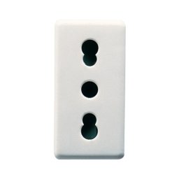 Gewiss System, utičnica 2P+E 16A, 1M, bela ( Gw20203 )