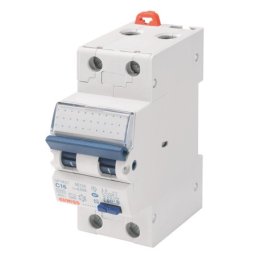 Gewiss 90RCD, FID sklopka 1P+N, C 16A 0,03A, AC, sa prenap. zaštit. ( Gw94107 )