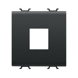 Gewiss Chorus, adapter RJ45 AMP/Keystone, 2M, crni ( Gw12433 )