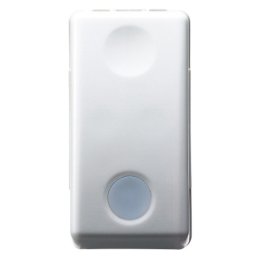 Gewiss System, 1P prekidač 16A, indikator, 1M, beli ( Gw20583 )