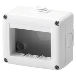 Gewiss System, nadgradna kutija 3M, IP40, siva ( Gw27003 )
