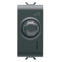 Gewiss Chorus, obrtni dimer 100-900W, 1M, crni ( Gw12564 )
