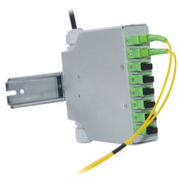 Keline FO kutija za DIN šinu 8xSC simplex LC duplex prazna ( Hn-din8-sc )