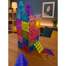 Magnetne Kocke Magnetni konstruktor Rainbow Holiday 68 delova Magnetne kocke ( SW12761 )