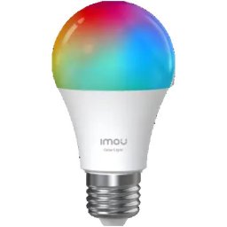 Imou Color Light Bulb, LED, rated lumens 806 lm, lumen maintenance 93.1 percent, beam angle 220 degree, correlated color temp. 2700 to 6500