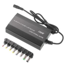 Gembird NPA-AC2D univerzalni laptop punjac AC/DC100W Home+Car, adj. voltage, DC12V,AC240V to 12-24v