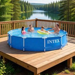 Bazen Intex 3.66 x 0.76 m Metal Frame 28210NP