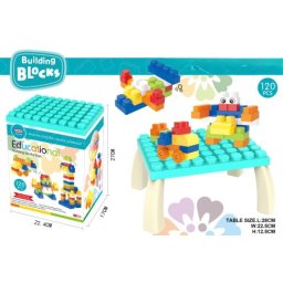 Merx kocke plavi sto-120 delova ( ms46125 )