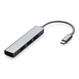 E-green USB 3.1 tip C - HUB (3 port USB 3.0 + 1port fast ethernet