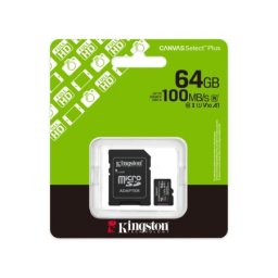 Kingston U1 V10 SDXC 64GB Canvas Select Plus G3 150R SDCS3/64GB Memorijska kartica + adapter