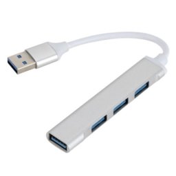 Fast Asia USB 3.0 na 4xHUB 3.0 metal sivi ( 784 )
