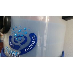Posuda usisivača Aquafilter 1500 2000 bela