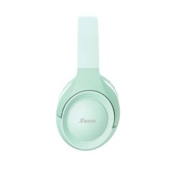 Xwave Bluetooth slušalice stereo sa mikrofonom MX100 /v5.3/FM/Aux/microSD ZELENE