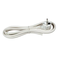 Commel prikljucni kabl 16a 250v 3500w 3m, beli, bulk h05vv-f 3g1,5 ( c0518m )