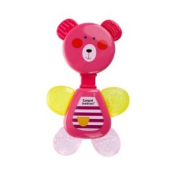 Canpol babies glodalica zvecka - bear 56/139 pink ( 56/139_pin )