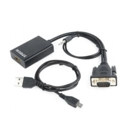 GEMBIRD VGA TO HDMI WITH AUDIO