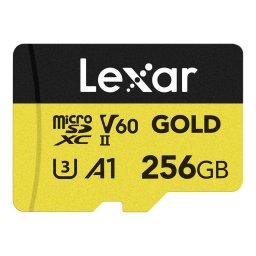 Lexar 256GB microSDXC 280MB/s GOLD UHS-II