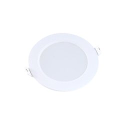 XLED 6W 6500K Ugradni okrugli LED panel plasticni ,660Lm,otvor 105mm,IP20