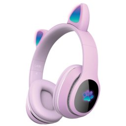 Xwave L400 purple Bluetooth slušalice stereo sa mikrofonom/v5.3Aux/microSD
